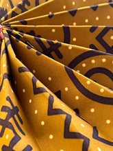 Load image into Gallery viewer, African Leather + Cloth Fans