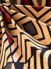 Load image into Gallery viewer, African Leather + Cloth Fans