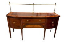 Load image into Gallery viewer, Inlaid Bow Front British Sideboard