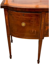 Load image into Gallery viewer, Inlaid Bow Front British Sideboard
