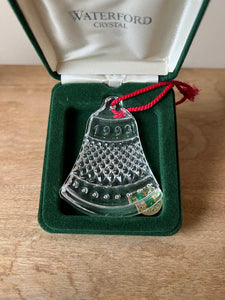 Waterford Crystal Ornament - 1993 Bell