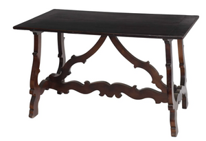 Spanish Baroque Style Walnut Table