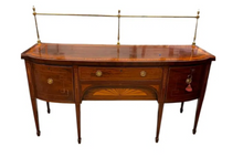 Load image into Gallery viewer, Inlaid Bow Front British Sideboard
