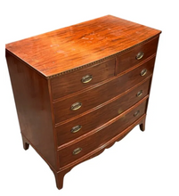 Load image into Gallery viewer, British Bow Front Inlaid Chest
