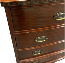 Load image into Gallery viewer, British Bow Front Inlaid Chest
