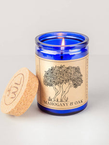 Mahogany & Oak Soy Candle - 10 oz