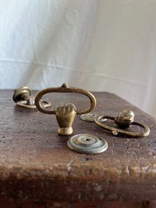 Hand-Forged Brass Pull - Hand