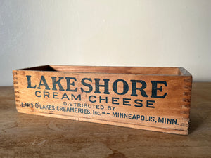 Vintage Wooden Cheese Boxes