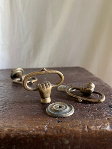 Hand-Forged Brass Pull - Hand