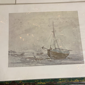 Constable - Coast Scene Print